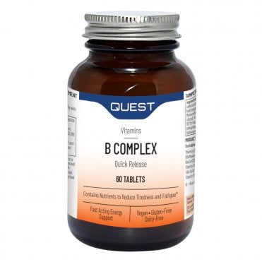 Quest Quick-Release B Complex - 60 Tablets