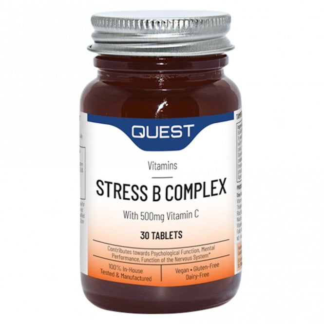 Quest Stress B Complex - 30 Tablets