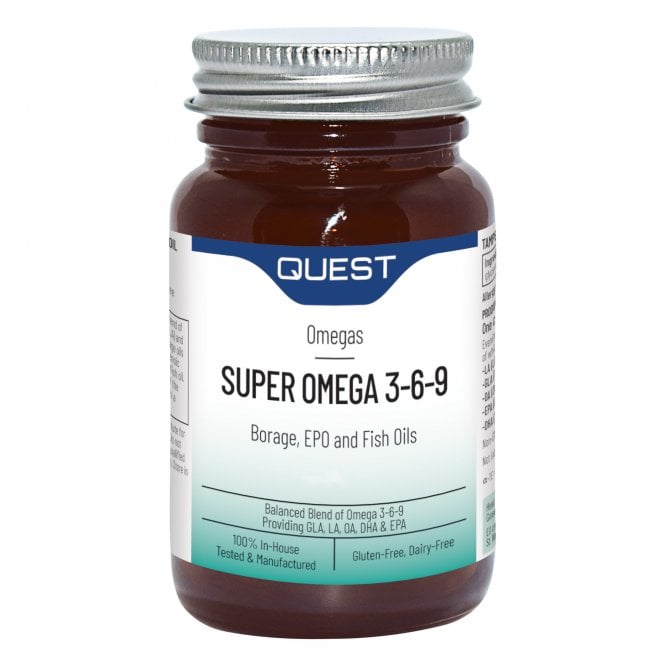 Quest Super Omega 3-6-9 - 90 Capsules