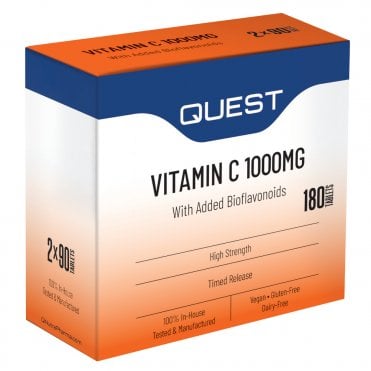 Quest Timed Release Vitamin C 1000mg - 2 x 90 Tablets