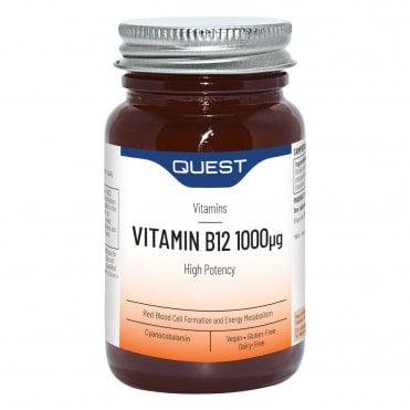 Quest Vitamin B12 - 90 x 1000mcg Tablets