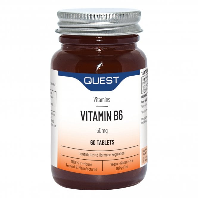 Quest Vitamin B6 - 60 x 50mg Tablets
