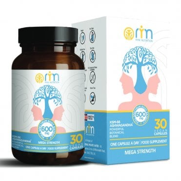R.Y.M. Nutrition KSM-66 Ashwagandha - 30 Capsules