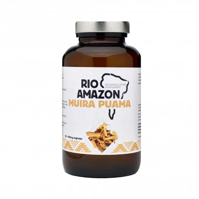 RIO AMAZON Muira Puama for Men & Women - 120 x 500mg Vegicaps