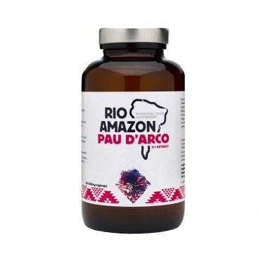 RIO AMAZON Pau D'Arco - 120 x 500mg Vegicaps