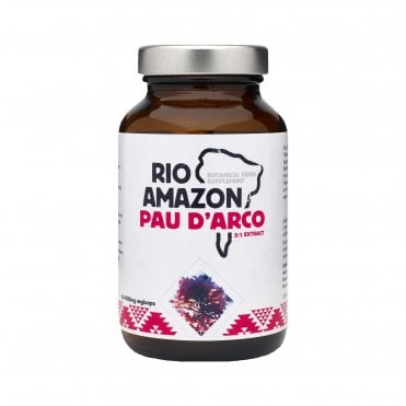 RIO AMAZON Pau D'Arco - 60 x 500mg Vegicaps