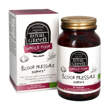 Royal Green Organic Blood Pressure Support - 60 Vegicaps