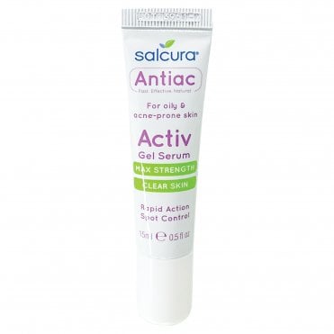 Salcura Antiac Max Strength Activ Gel Serum - 15ml