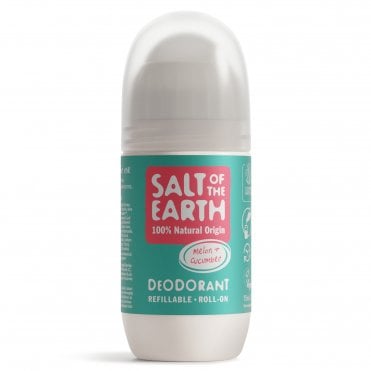 Salt of the Earth Melon & Cucumber Refillable Roll-On Deodorant - 75ml