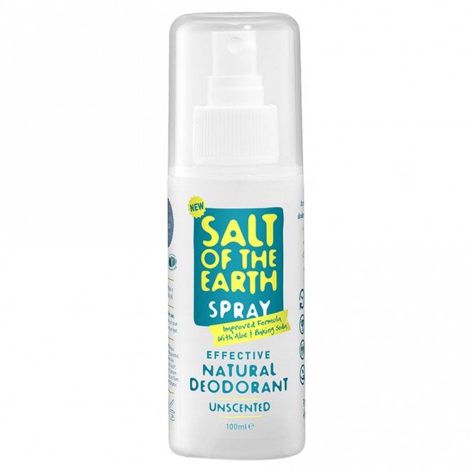 Salt of the Earth Unscented Refillable Deodorant Spray - 100ml