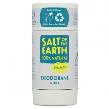 Salt of the Earth Unscented Refillable Deodorant Stick - 84g
