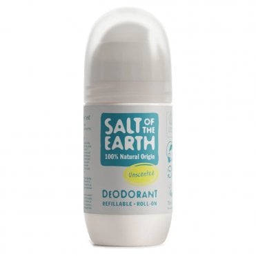 Salt of the Earth Unscented Refillable Roll-On Deodorant - 75ml