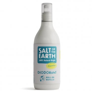 Salt of the Earth Unscented Roll-On Deodorant Refill - 525ml