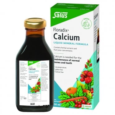 Salus Floradix Calcium Liquid Formula - Herbal Extracts - 250ml