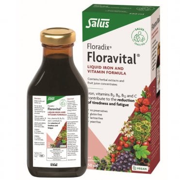 Salus Floradix Liquid Iron and Vitamin Formula - 250ml