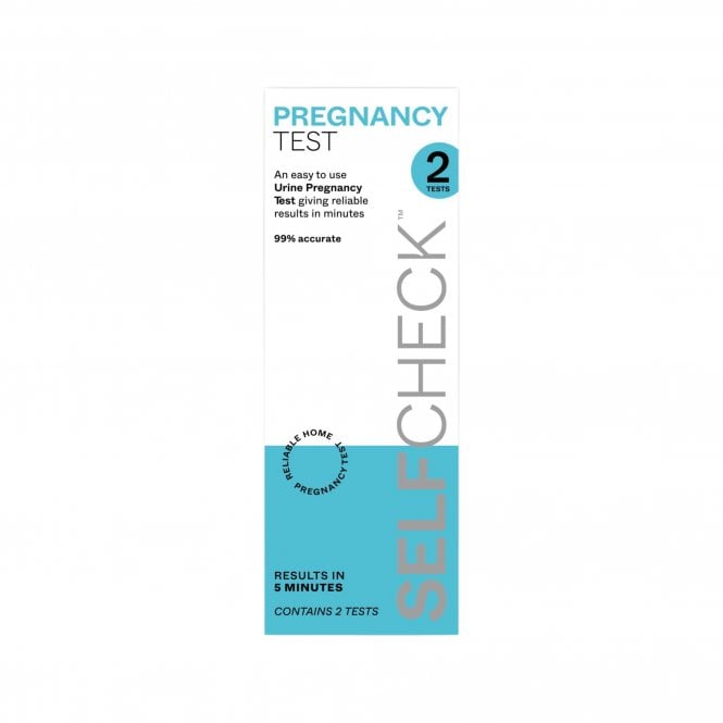 SELFCheck Pregnancy Urine Test Kit - 2 Tests