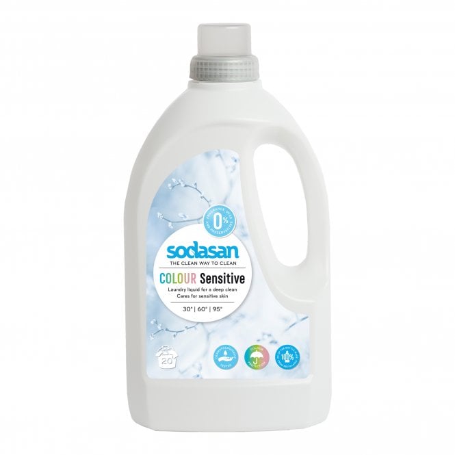 sodasan Fragrance-Free Colour Sensitive Laundry Liquid - 1.5 Litre