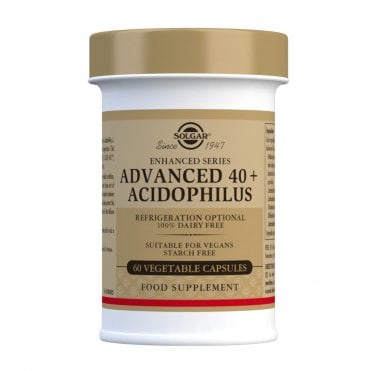 Solgar Advanced 40+ Acidophilus - 60 Vegicaps