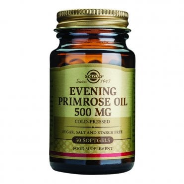 Solgar Cold Pressed Evening Primrose Oil - 30 x 500mg Softgels