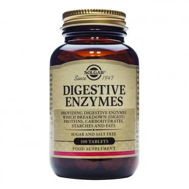 Solgar Digestive Enzymes - 100 Tablets