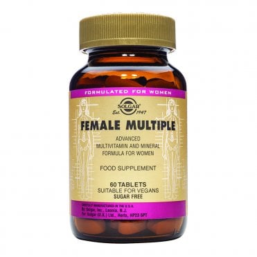 Solgar Female Multiple Vitamin & Mineral - 60 Tablets