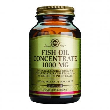 Solgar Fish Oil Concentrate - 60 x 1000mg Softgels