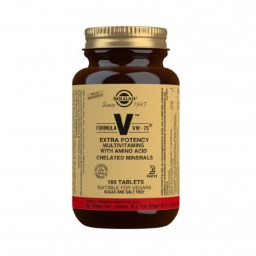 Solgar Formula VM-75 Extra-Potency Vitamins & Minerals - 180 Tablets
