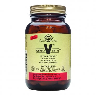 Solgar Formula VM-75 Extra-Potency Vitamins & Minerals - 60 Tablets