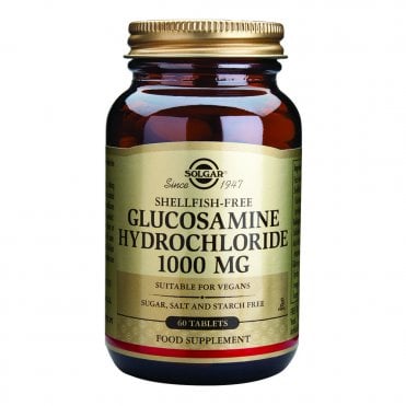 Solgar Glucosamine HCL - Cartilage Support - 60 x 1000mg Vegan Tablets