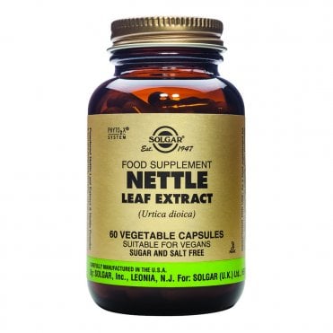 Solgar Nettle Leaf Extract - Food Supplement - 60 Vegicaps