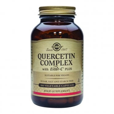 Solgar Quercetin Complex with Vitamin C as Ester C - 100 Vegicaps