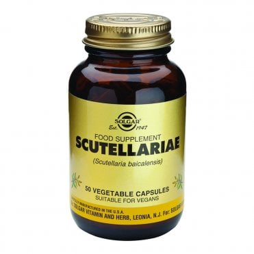Solgar Scutellariae - 50 Vegicaps