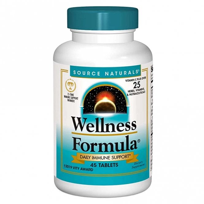 Source Naturals Wellness Formula Advanced Immune Support - 45 Tablets