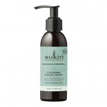 Sukin Blemish Control Clearing Facial Wash - 125ml