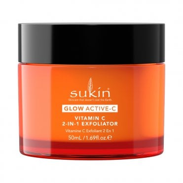 Sukin Glow Active-C 2-In-1 Exfoliator - 50ml