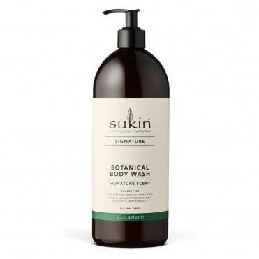 Sukin Signature Botanical Body Wash - 1 Litre