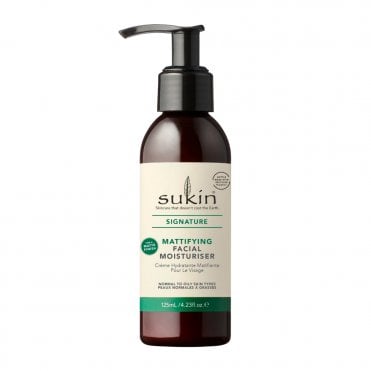 Sukin Signature Mattifying Facial Moisturiser - 125ml