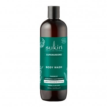 Sukin Supergreens Body Wash - 500ml