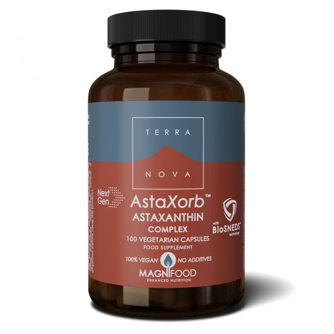 TERRANOVA AstaXorb Astaxanthin Complex - 100 Vegicaps