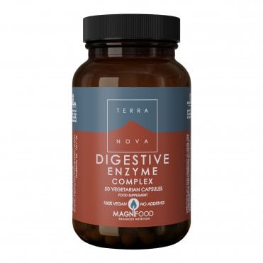 TERRANOVA Digestive Enzyme Complex - 50 Vegicaps