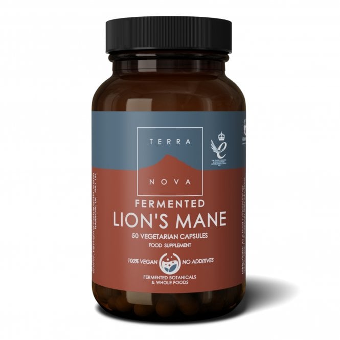 TERRANOVA Fermented Lion's Mane - 50 Capsules