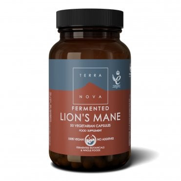 TERRANOVA Fermented Lion's Mane - 50 Capsules