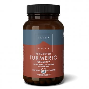 TERRANOVA Fermented Turmeric (Fermeric) - 50 Capsules