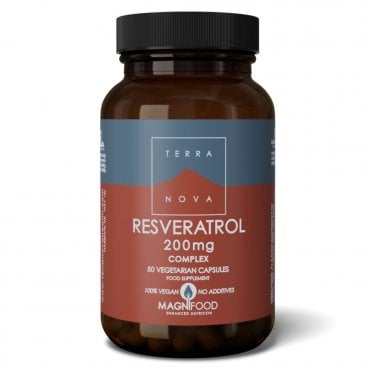 TERRANOVA Resveratrol 150mg Complex - 50 Capsules