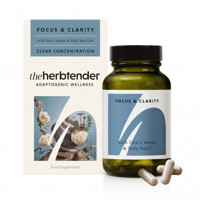 The Herbtender Focus & Clarity - 60 Capsules