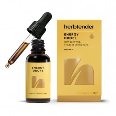 The Herbtender Organic Energy Drops - 30ml