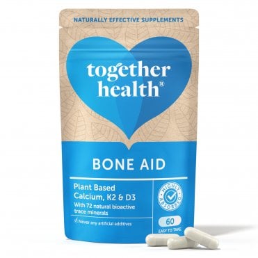 Together Health Bone Aid - Calcium, K2 & D3 - 60 Vegicaps