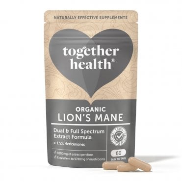 Together Health Organic Lion's Mane Mushroom - 60 Capsules