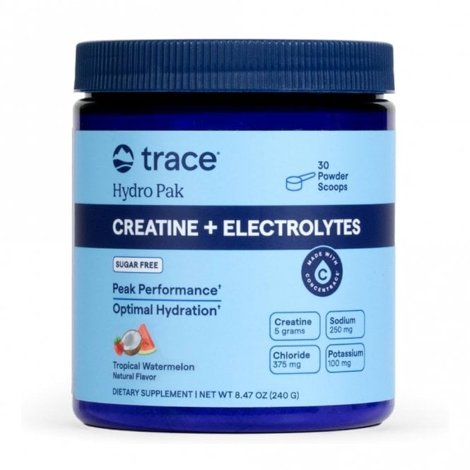Trace Minerals Tropical Watermelon Creatine + Electrolytes - 240g Powder