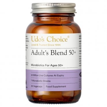 Udos Choice Adults 50+ Blend Microbiotics - 30 Vegicaps